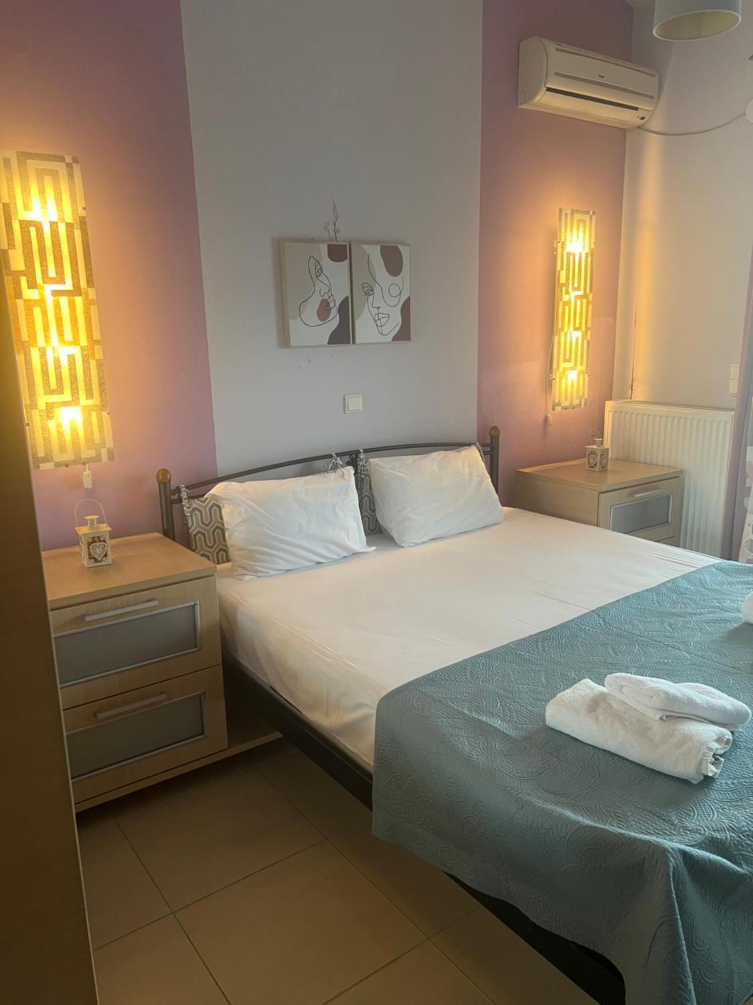 Anna Apartments Keramotí Kültér fotó