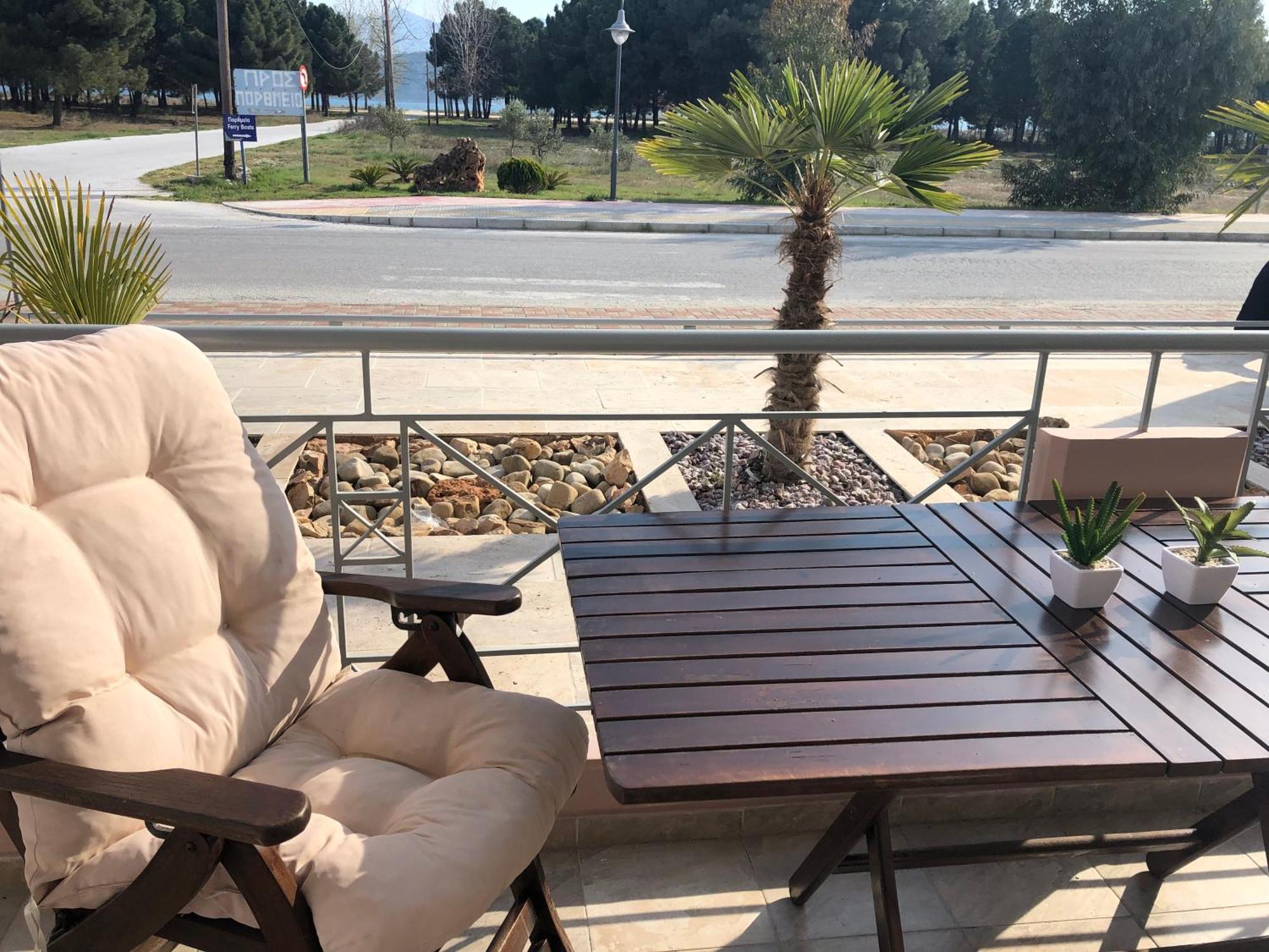 Anna Apartments Keramotí Kültér fotó