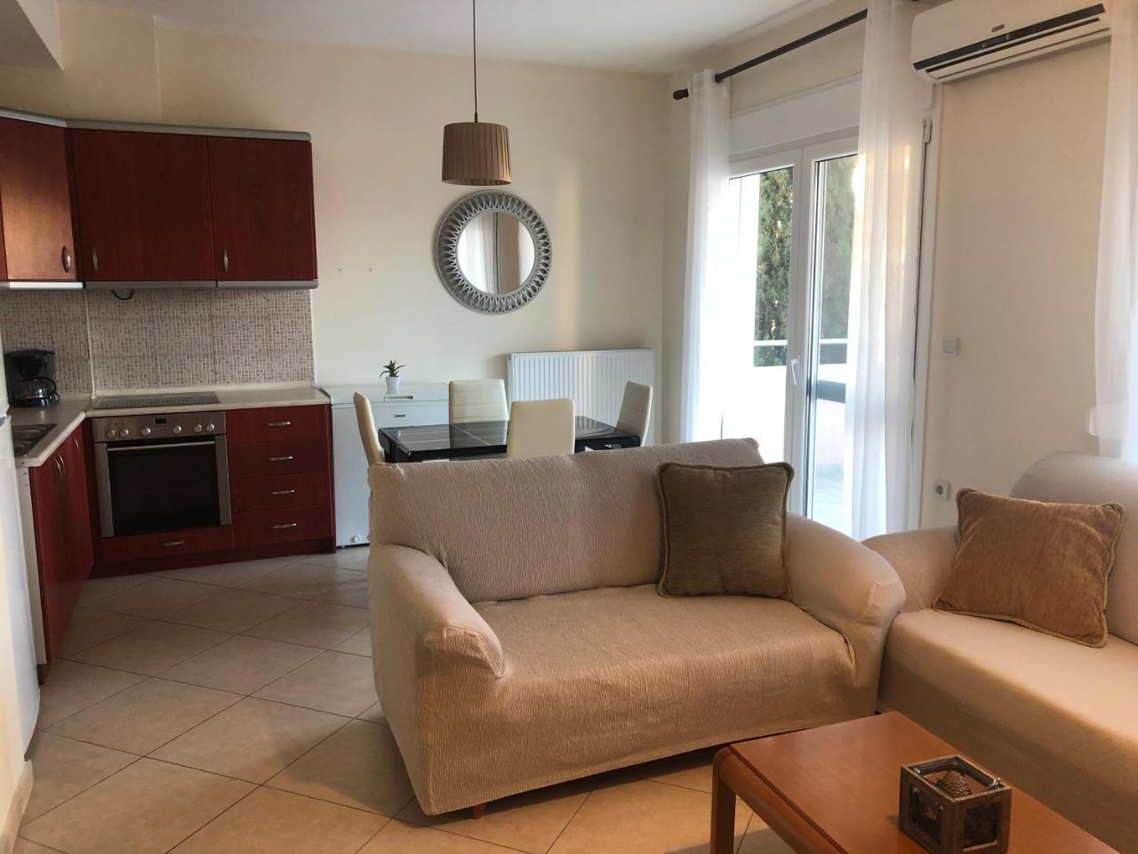 Anna Apartments Keramotí Kültér fotó