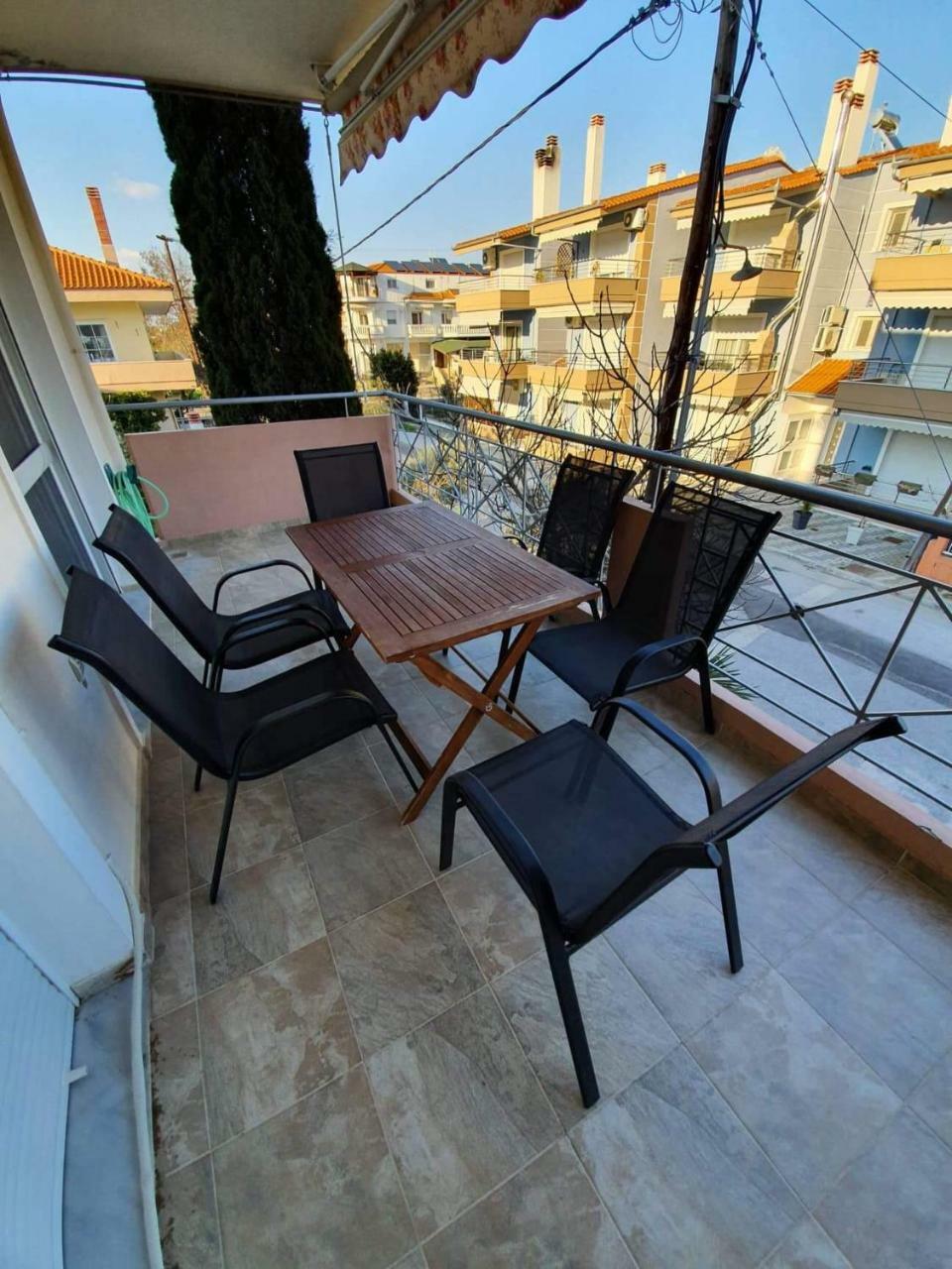 Anna Apartments Keramotí Kültér fotó