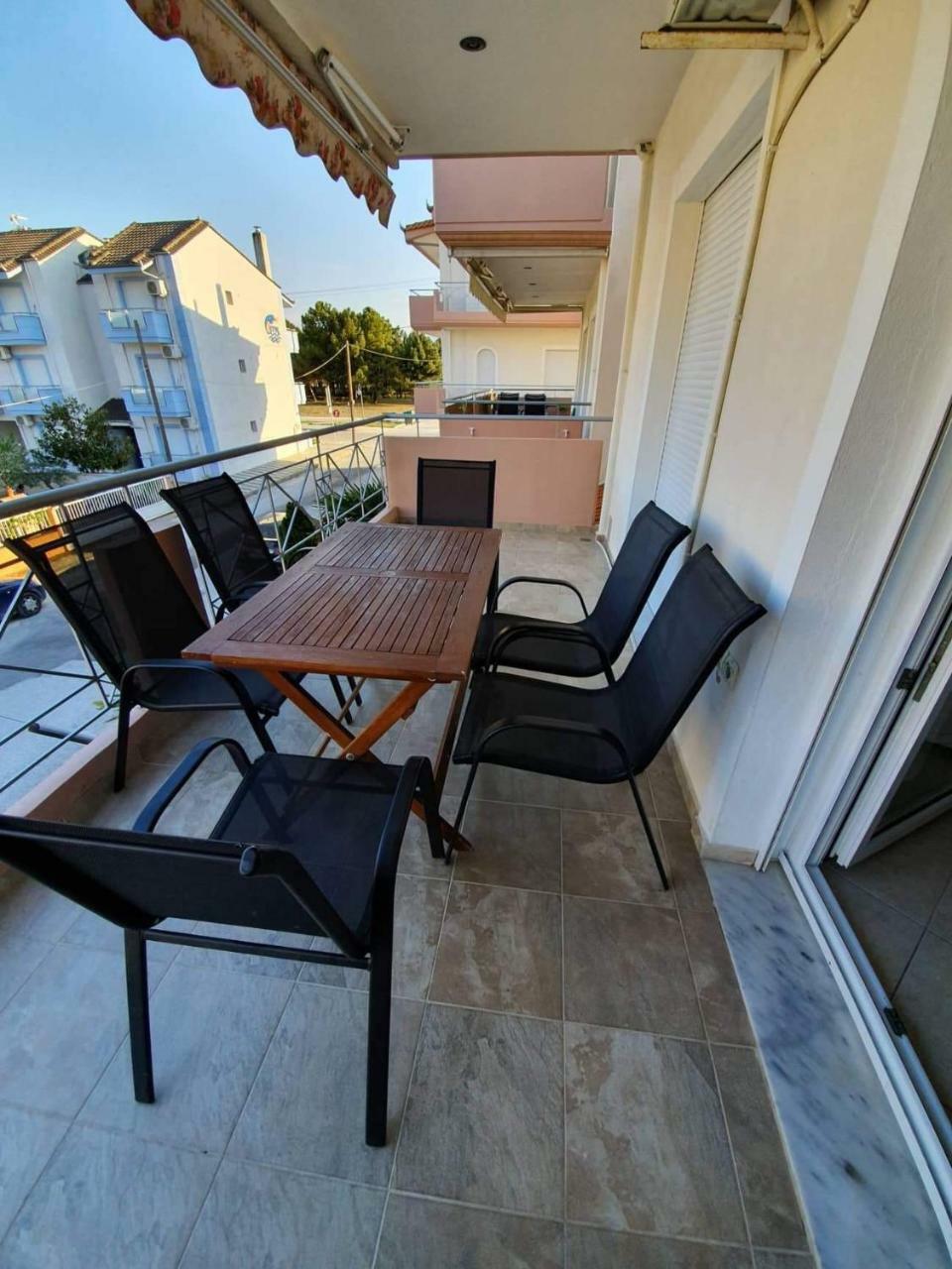 Anna Apartments Keramotí Kültér fotó